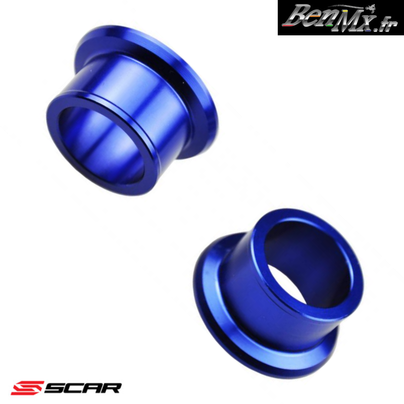2 Entretoises de roue HD 20 mm en aluminium anodisé 6x130 M14x1,5 pour