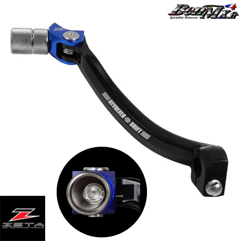 Sélecteur Vitesse Bleu Anodisé Pour PW80 PIWI 80cc - Pièce Moto Adaptable